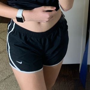 black nike shorts!